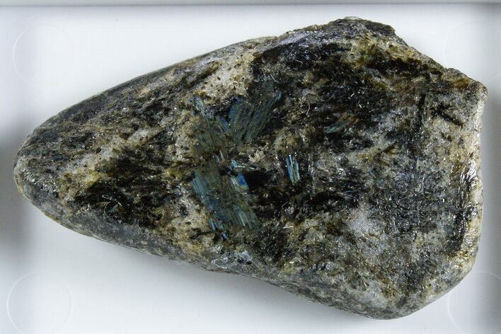 Tumbled, Flashy Nuummite Stone - Finland #345847